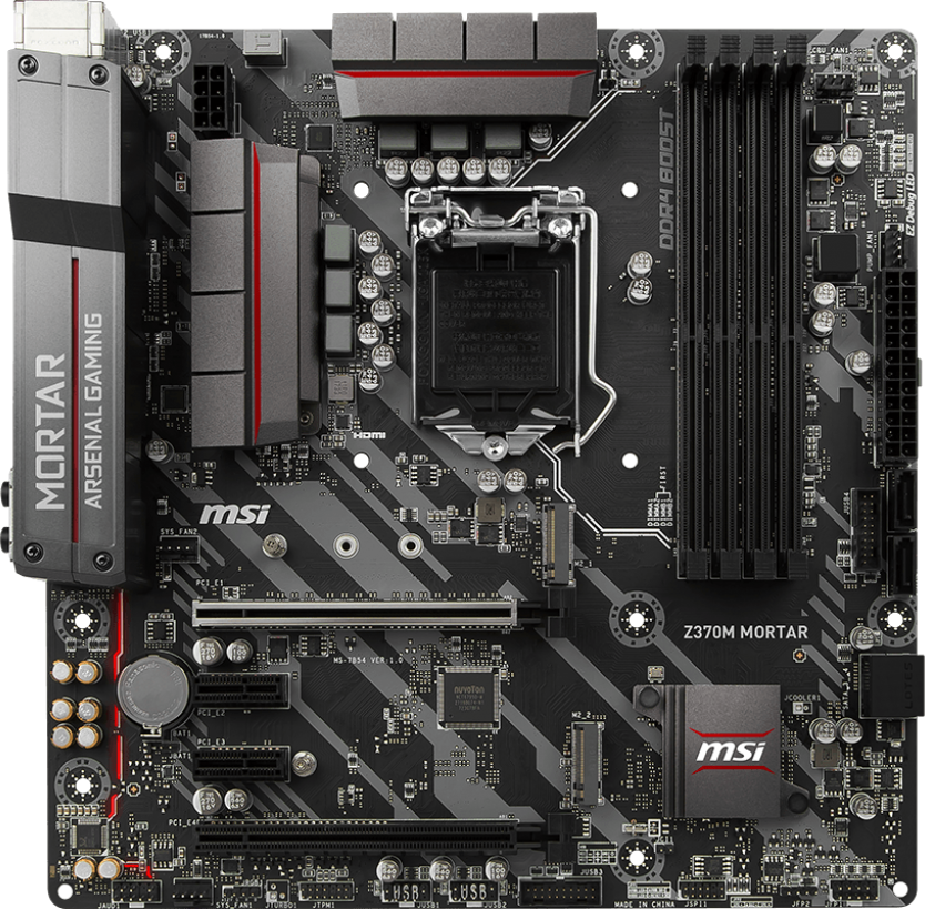 MSI Z370M Mortar - Motherboard Specifications On MotherboardDB